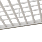 Lit mezzanine pleine grandeur avec bureau, escalier de rangement, petite armoire, lumière LED