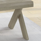 Table basse en bois d'acacia Esmeralda Farmhouse – Finition rustique naturelle