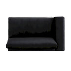 Canapé 4 places en velours Croydon Modern Glam – Canapé de salon luxueux