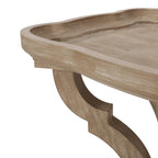 Table d'appoint rectangulaire de style champêtre Ouray – Table d'appoint élégante