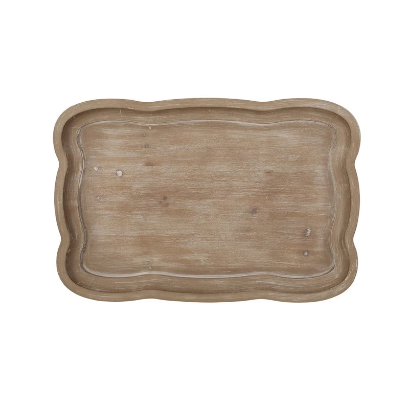 Table d'appoint rectangulaire de style champêtre Ouray – Table d'appoint élégante