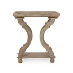 Table d'appoint rectangulaire de style champêtre Ouray – Table d'appoint élégante