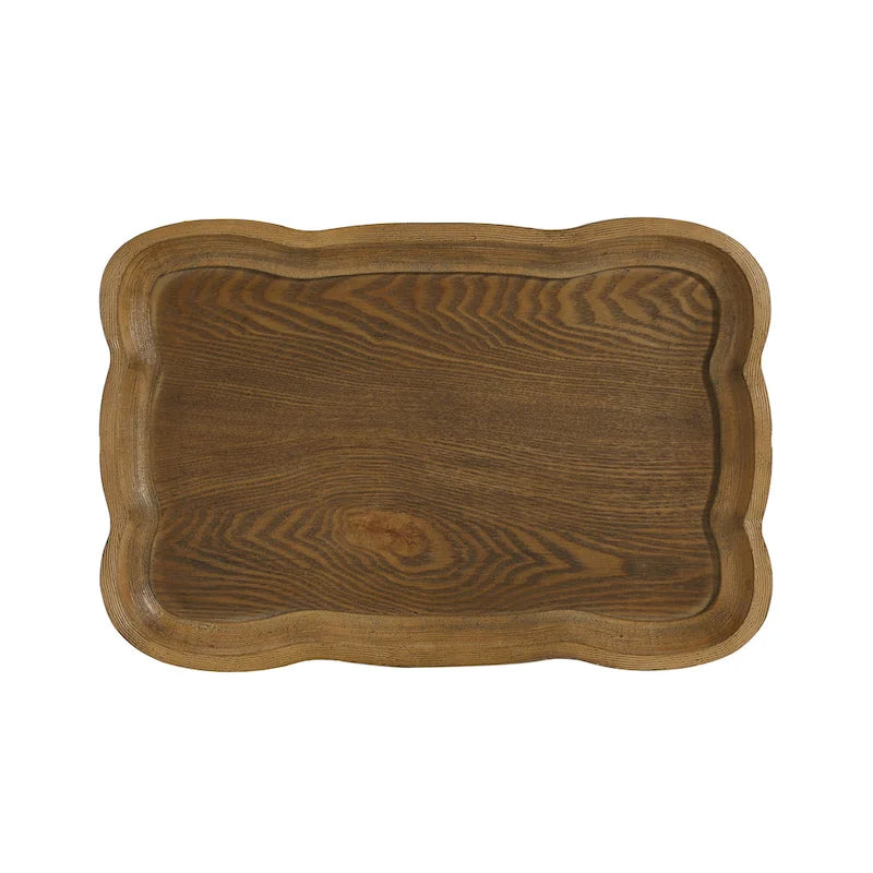 Table d'appoint rectangulaire de style champêtre Ouray – Table d'appoint élégante