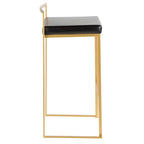 Tabourets de bar empilables Silver Orchid Forrest Gold (lot de 2)