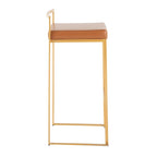 Tabourets de bar empilables Silver Orchid Forrest Gold (lot de 2)
