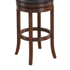 Tabouret de bar pivotant Shelby de 86 cm – Assise hauteur comptoir et bar