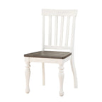 Chaises de salle à manger bicolores Jillian Farmhouse – Lot de 2
