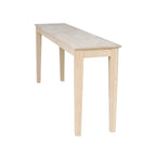 Table console shaker Fairview de 72 pouces – Meuble d'entrée et de couloir