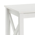Table d'appoint à deux niveaux avec étagère inférieure Xanadu Hill X-Frame
