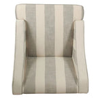 Fauteuil d'appoint classique HomePop avec accoudoirs incurvés