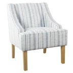 Fauteuil d'appoint classique HomePop avec accoudoirs incurvés
