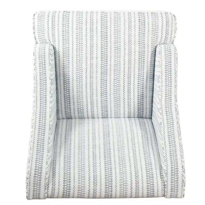 Fauteuil d'appoint classique HomePop avec accoudoirs incurvés