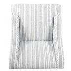 Fauteuil d'appoint classique HomePop avec accoudoirs incurvés