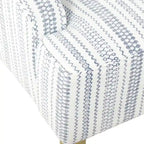 Fauteuil d'appoint classique HomePop avec accoudoirs incurvés