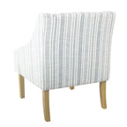 Fauteuil d'appoint classique HomePop avec accoudoirs incurvés