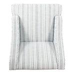 Fauteuil d'appoint classique HomePop avec accoudoirs incurvés