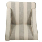 Fauteuil d'appoint classique HomePop avec accoudoirs incurvés