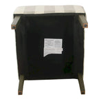 Fauteuil d'appoint classique HomePop avec accoudoirs incurvés