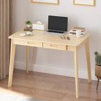 Bureau en bois de 39,4W, bureau d'écriture, bureau d'ordinateur