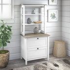 Mayfield Bookcase with Drawers by Bush Furniture