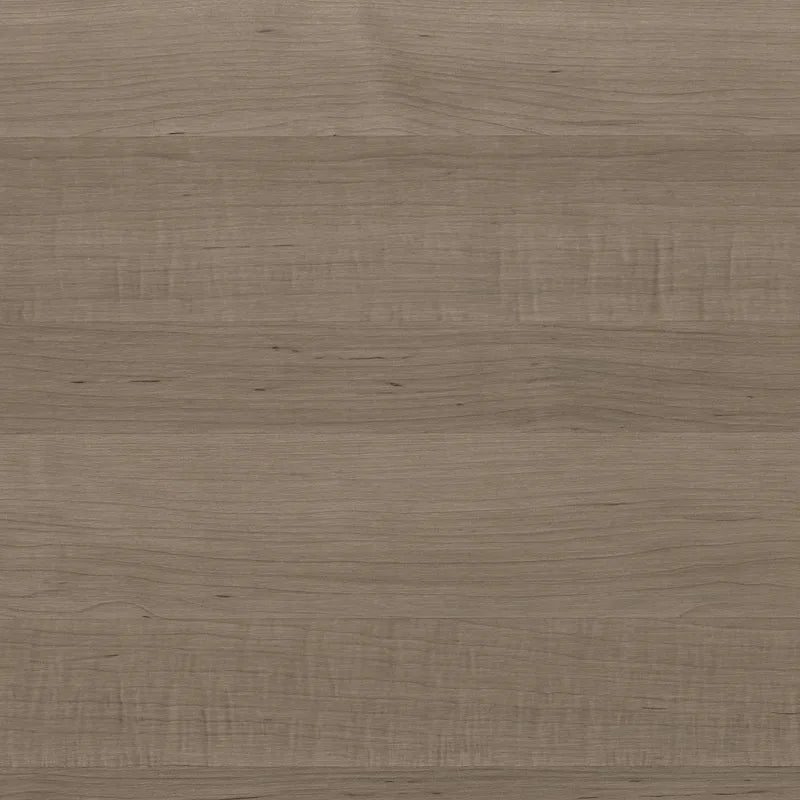 Haut de bibliothèque Somerset 60W pour bureau en L – Fini gris cendré