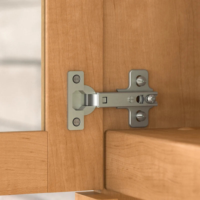 Haut de bibliothèque Somerset 60W pour bureau en L – Fini gris cendré