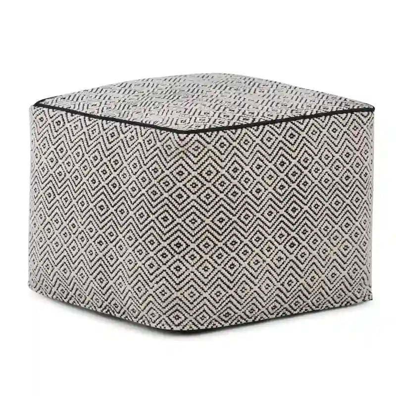 WYNDENHALL Dougan Pouf Carré Boho
