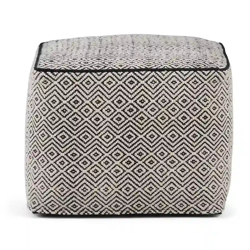 WYNDENHALL Dougan Pouf Carré Boho