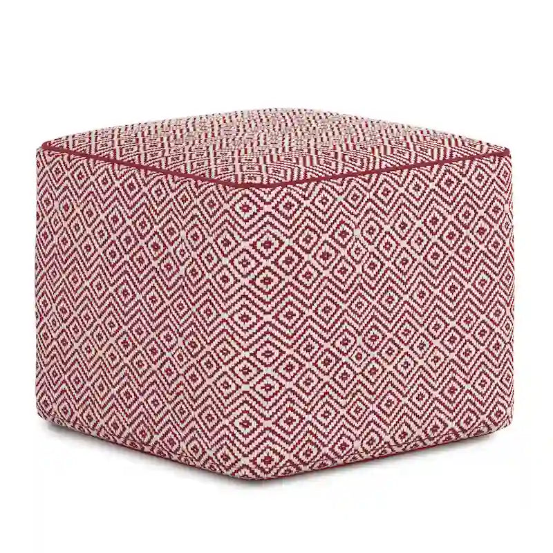 WYNDENHALL Dougan Pouf Carré Boho