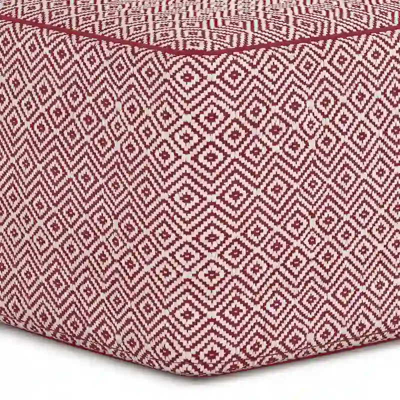 WYNDENHALL Dougan Pouf Carré Boho