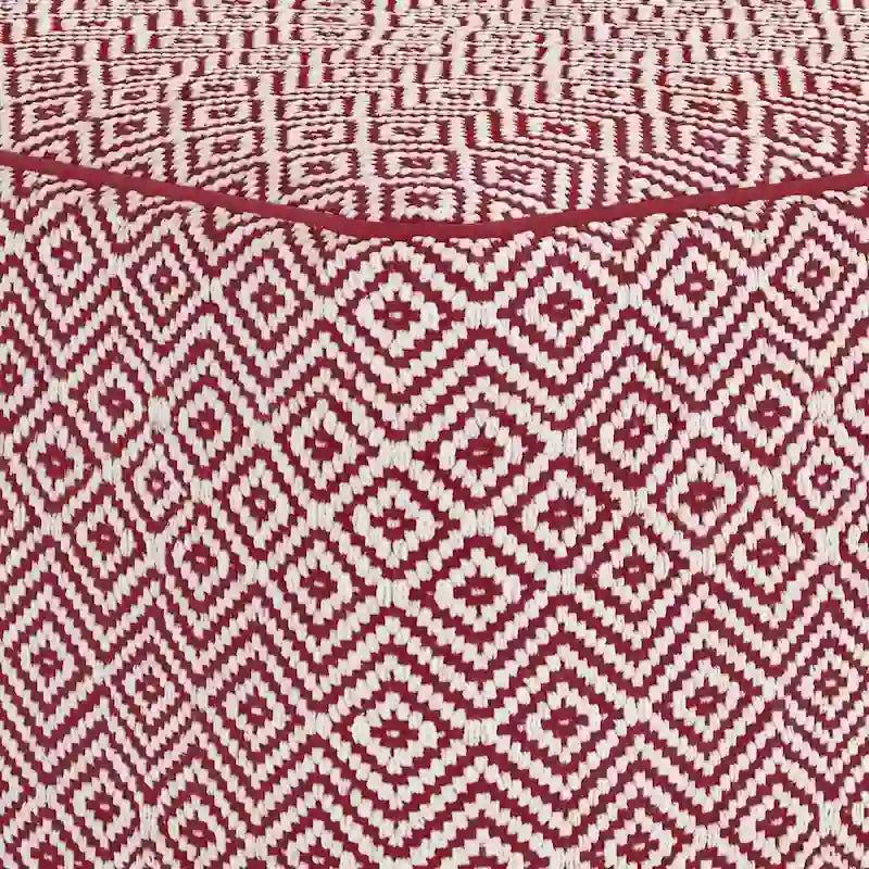WYNDENHALL Dougan Pouf Carré Boho