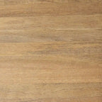 Tables d'appoint gigognes carrées en bois massif marron clair Chloe (lot de 2) - 20L x 20P x 24H