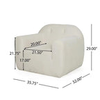 Fauteuil club moderne