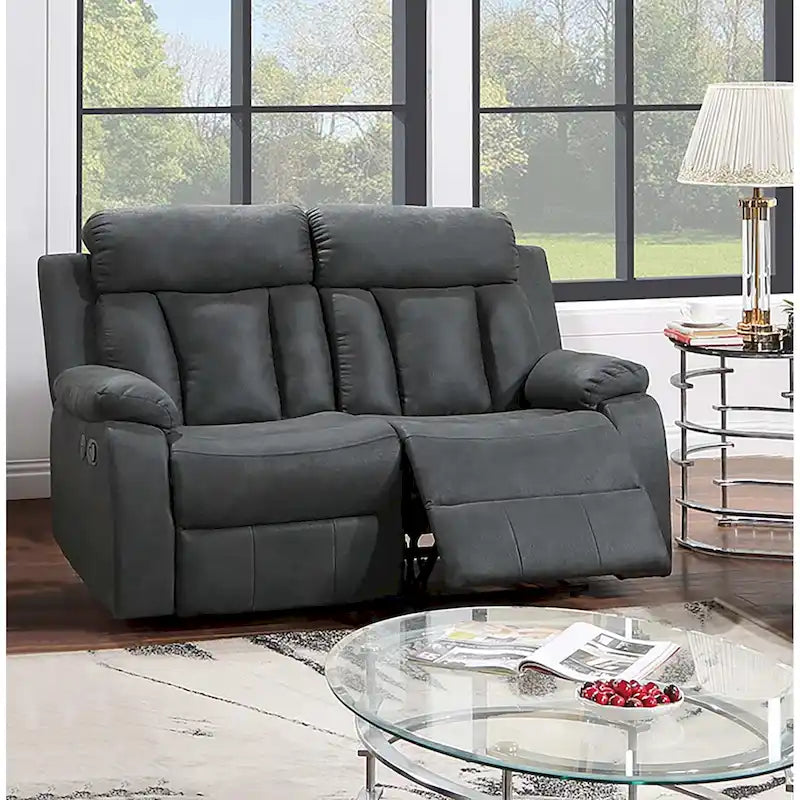 Causeuse inclinable – Canapé inclinable confortable à 2 places pour salon