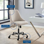 Désigner Chaise de bureau pivotante rembourrée